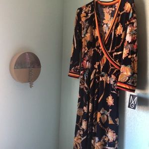 Beautiful Long Floral Dress -video included